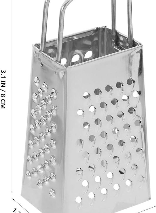 Stainless Steel Mini Grater Slicer For Cheese Potatoes Garlic Onion Handheld Vegetable Cutter - Image 2